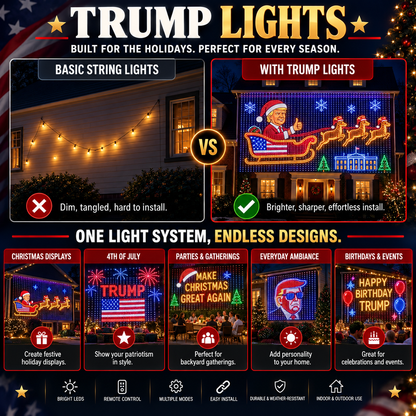 Trumplights™ Chritsmas LED'S
